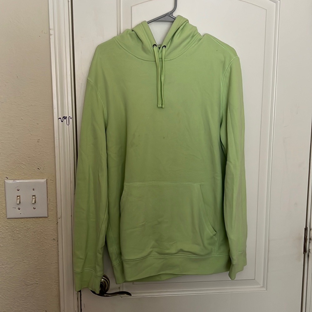 The gear neon green sweater
